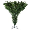 thumbnail image 1 of Vickerman 7.5' Upside Down Artificial Christmas Tree, Dura-lit Multi-Colored LED Lights, 1 of 2