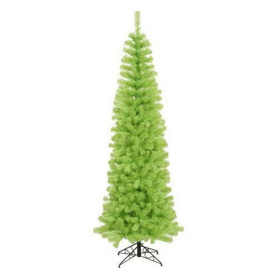 Vickerman 7.5' x 34" Chartreuse Pencil 400GR 803T Christmas Tree