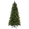 thumbnail image 1 of Vickerman 7.5' x 45" Southern Mixed Spruce Artificial Christmas Tree with Warm White LED Lights., 1 of 6