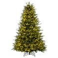 thumbnail image 1 of Vickerman 7.5' x 59" Georgian Fraser Fir Artificial Pre-Lit Christmas Tree with Folding Metal Tree Stand, 1 of 2