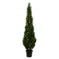 thumbnail image 1 of Vickerman 7' Artificial Potted Green Cedar Tree., 1 of 6