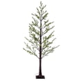 thumbnail image 1 of Vickerman 7' Green Mini Pine Twig Tree, Warm White 3mm Wide Angle LED lights., 1 of 5