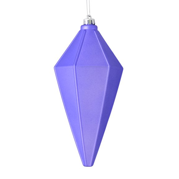 Vickerman 7" Lavender Matte Lantern Christmas Ornament, 4 per Bag