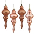 thumbnail image 1 of Vickerman 7" Rose Gold 4-Finish Finial Ornament, 8 per Box, 1 of 3