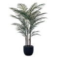 thumbnail image 1 of Vickerman FLA250972UV 72 in. Areca Palm Potted UV Plant, Green, 1 of 1
