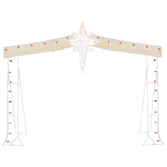 Vickerman 75" C7 LED Stable Wire Silhouette