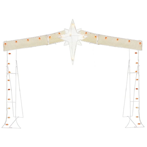 Vickerman 75" C7 LED Stable Wire Silhouette