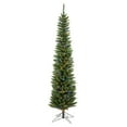 thumbnail image 1 of Vickerman 8.5' Durham Pole Pine Artificial Christmas Tree, Multi-Colored LED Dura-lit Lights, 1 of 5