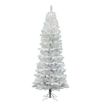 Vickerman 8.5' White Salem Pencil Pine Artificial Christmas Tree, Unlit