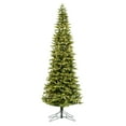thumbnail image 1 of Vickerman 8.5' x 40" Belmont Balsam Fir Instant Connect Artificial Christmas Pencil Tree, Warm White Dura-Lit® LED Lights, 1 of 5