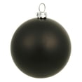 thumbnail image 1 of Vickerman 8" Black Matte Ball Ornament, 1 of 2