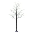 thumbnail image 1 of Vickerman 8' Brown Frosted Twig Tree, Warm White 3mm Wide Angle LED lights, 1 of 5