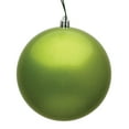 thumbnail image 1 of Vickerman 8" Lime Candy Ball Ornament, 1 of 5