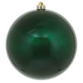thumbnail image 1 of Vickerman 8" Midnight Green Candy Ball Ornament, 1 of 6