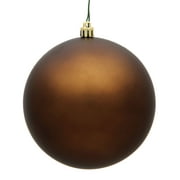 Vickerman 8" Mocha Matte Ball Ornament