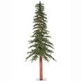 thumbnail image 1 of Vickerman 8' Natural Alpine Artificial Christmas Tree, Clear Incandescent Lights - Faux Christmas Tree - Seasonal Indoor Home Decor, 1 of 2