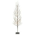 thumbnail image 1 of Vickerman 8' Silver Artificial Christmas Tree, Warm White LED Lights, 1 of 2