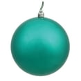 thumbnail image 1 of Vickerman 8" Teal Candy Ball Ornament, 1 of 2