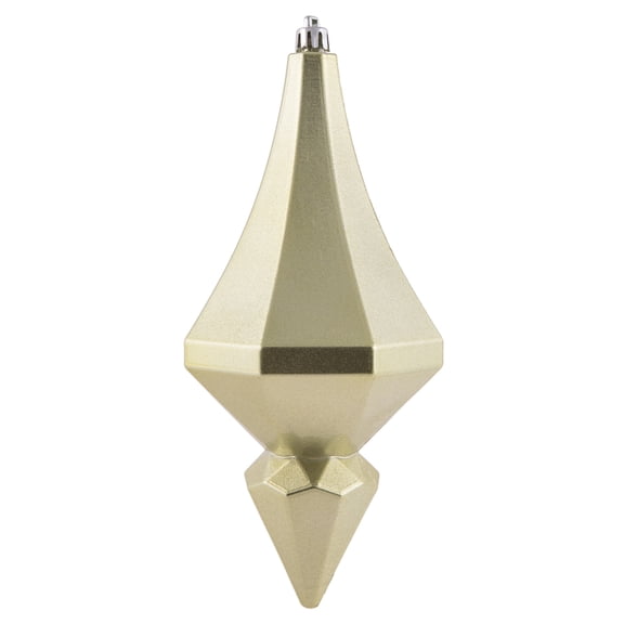 Vickerman 8" Wrought Iron Candy Finish Diamond Finial Ornament, Pack of 2