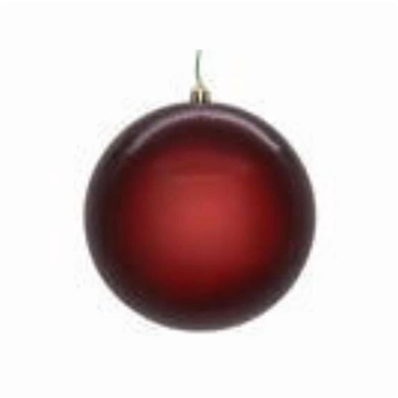 Vickerman N592019DPVL 8 in. Pearl Seamless Ball UV Drilled, Wine