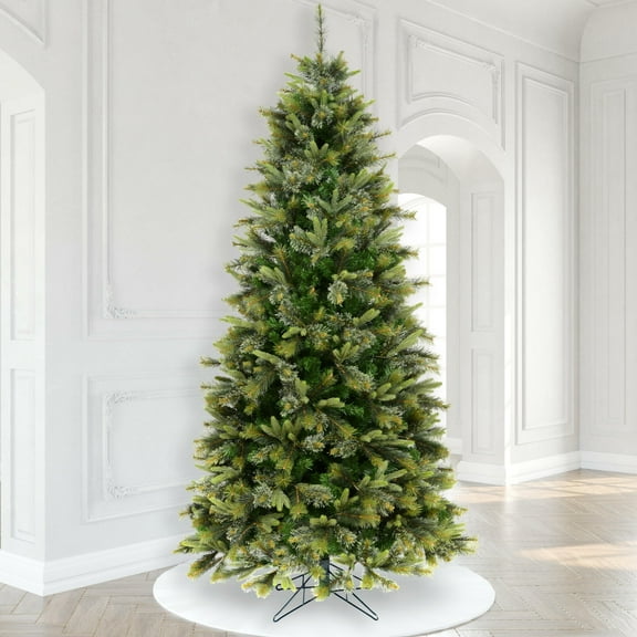 Vickerman 9.5' Cashmere Slim Artificial Christmas Tree, Unlit