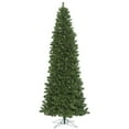 thumbnail image 1 of Vickerman 9.5' Oregon Fir Slim Artificial Christmas Tree, Wide Angle Single Mold Warm White LED Lights, 1 of 5