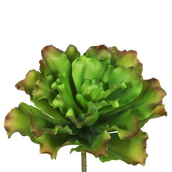Vickerman 9" Artificial Green and Brown Big Romaine Stem, Set of 3