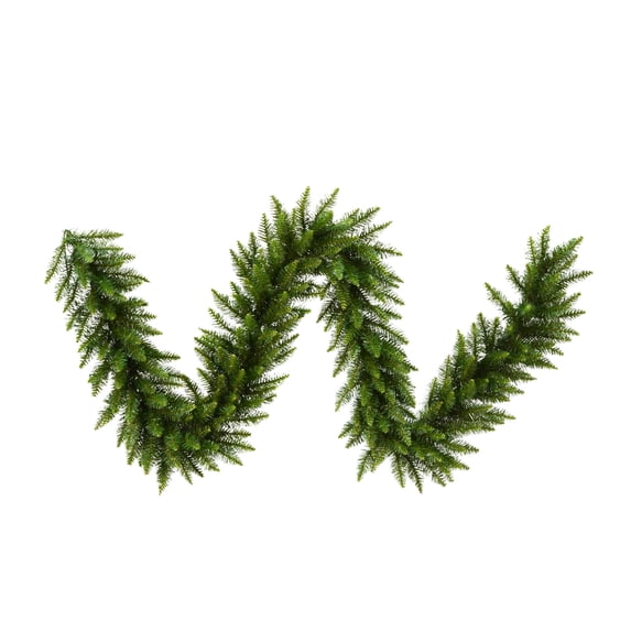 Vickerman 9' Camden Fir Artificial Christmas Garland, Unlit