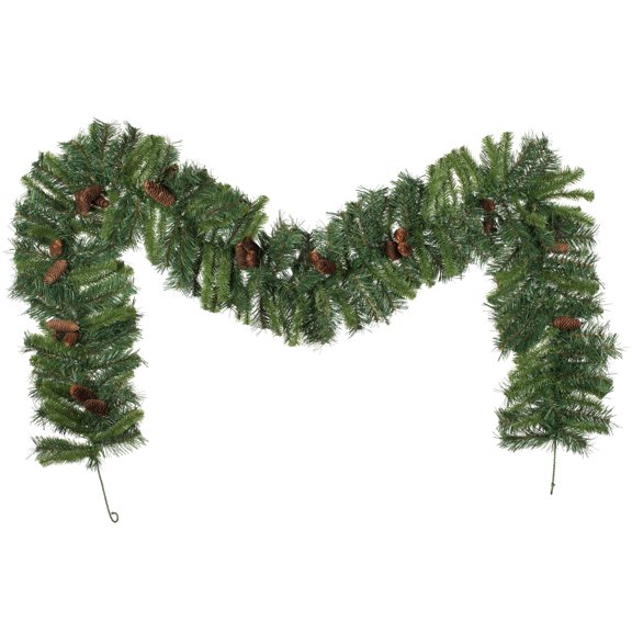 Vickerman 9' Cheyenne Artificial Christmas Garland, Unlit