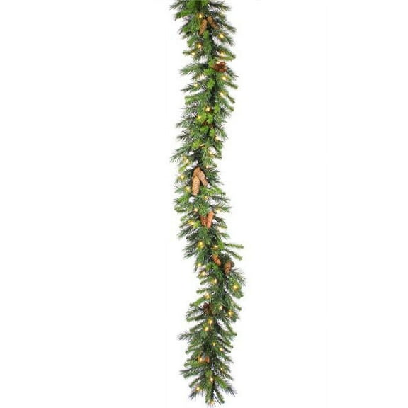 Vickerman 9' x 14" Cheyenne Garland 280T 100WmLED - A800917LED