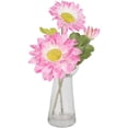 thumbnail image 1 of Vickerman 9" Gerbera Daisy Arrangement in Clear Vase, 1 of 4