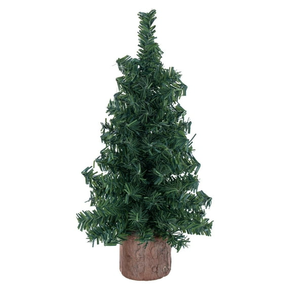 Vickerman 9" Mini Pine Artificial Christmas Tree, Unlit