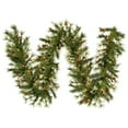 thumbnail image 1 of Vickerman 9' Mixed Country Pine Artificial Christmas Garland, Clear Dura-lit Incandescent Lights, 1 of 2