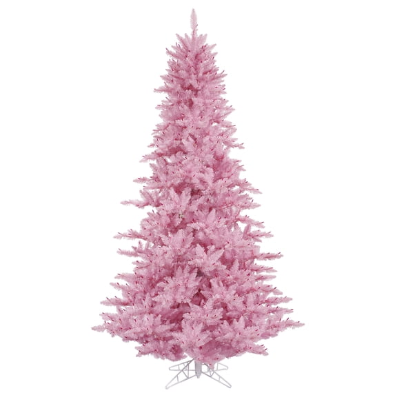 Vickerman 9' Pink Fir Artificial Christmas Tree, Unlit