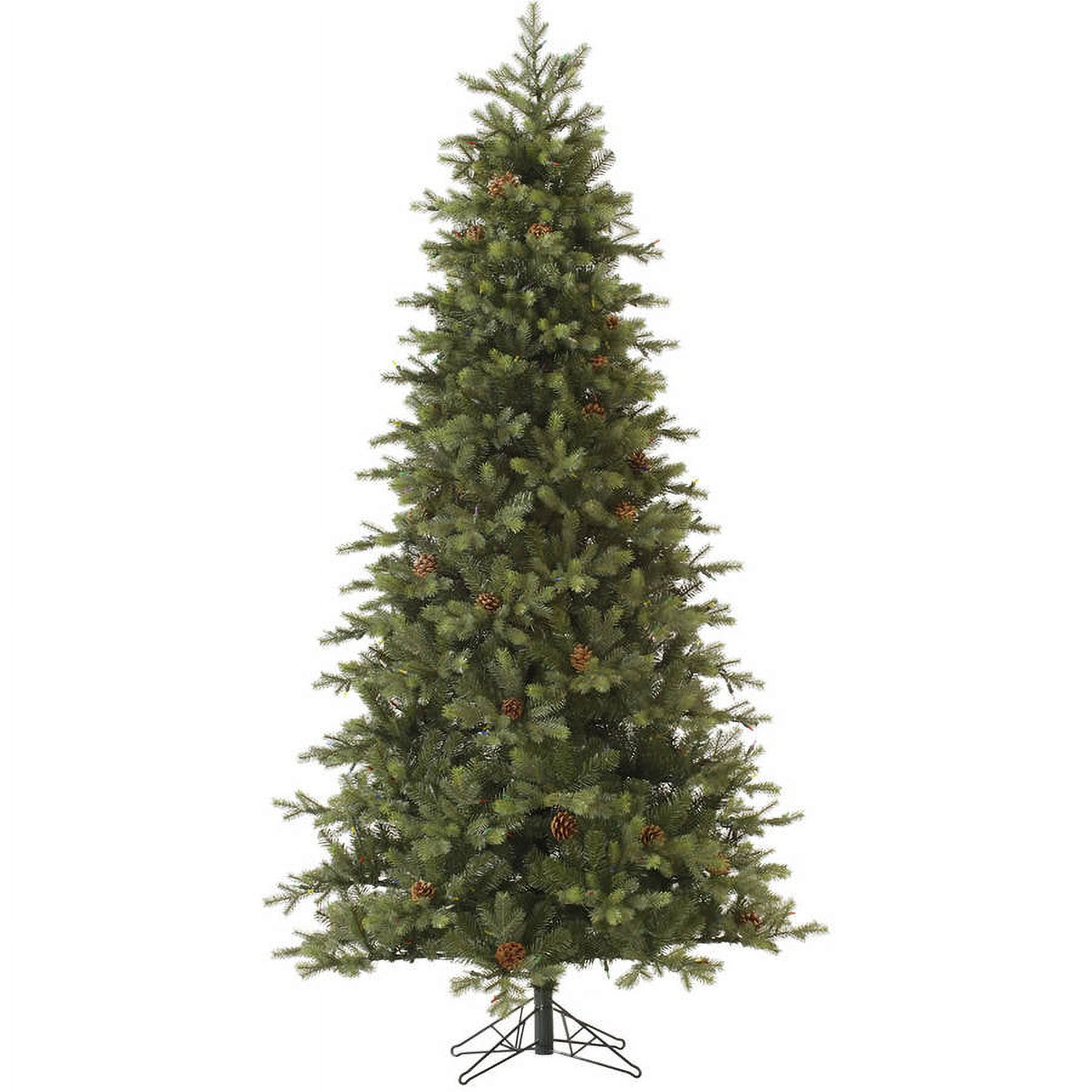 Vickerman 9' Rocky Mountain Fir Slim EZ Plug Artificial Christmas Tree