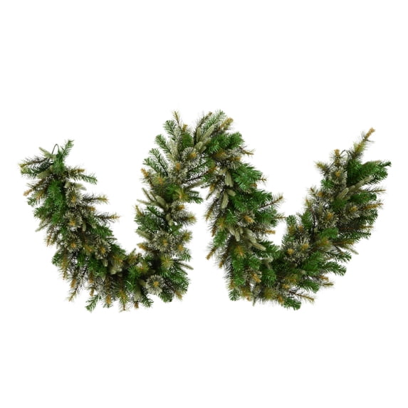 Vickerman 9' x 18" Cashmere Artificial Christmas Garland, Unlit