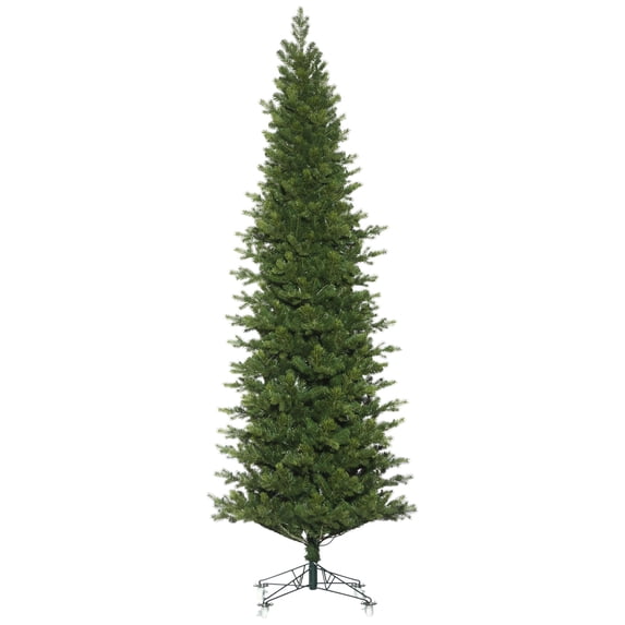 Vickerman 9' x 40" Eagle Fraser Slim Artificial Christmas Tree, Unlit