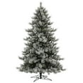 thumbnail image 1 of Vickerman 563038-9' x 66" Flocked Cayce Pine Christmas Tree (G186880), 1 of 1