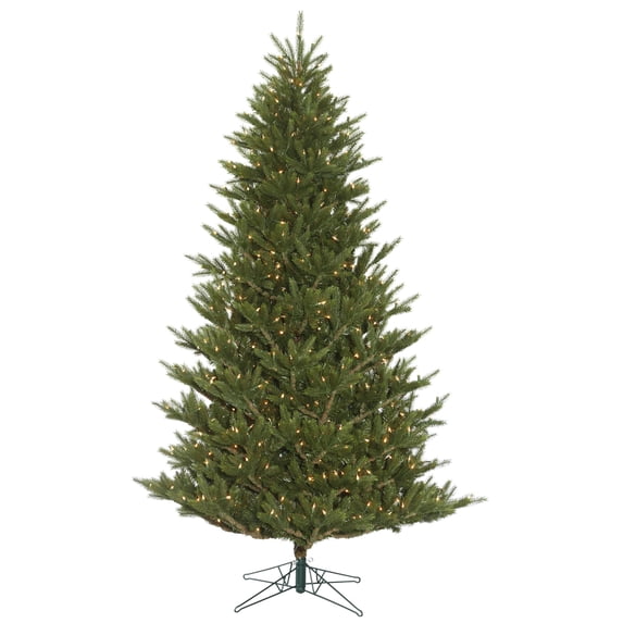 Vickerman 9' x 66" Fresh Fraser Fir Artificial Christmas Tree, Clear Dura-lit Lights