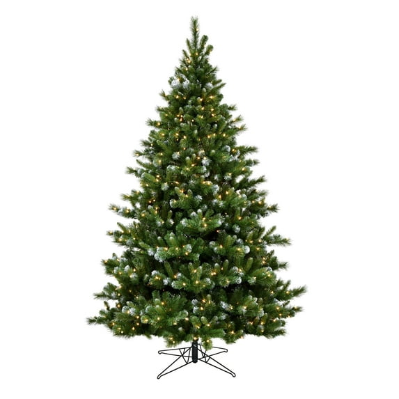 Vickerman 9' x 66" New Haven Spruce Artificial Christmas Tree, Clear Dura-lit Lights