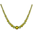 thumbnail image 1 of Vickerman Artificial Christmas Shatterproof Ball Garland - 11' - Kiwi Green - Unlit, 1 of 3