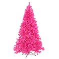 thumbnail image 1 of Vickerman Artificial Christmas Tree 4' x 31" Hot Pink Tree Dura-lit 150 Pink Lights, 1 of 2