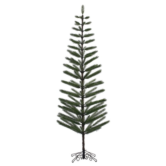 Vickerman Artificial Christmas Tree 9' x 34" Green Feather Tree 130 Tips
