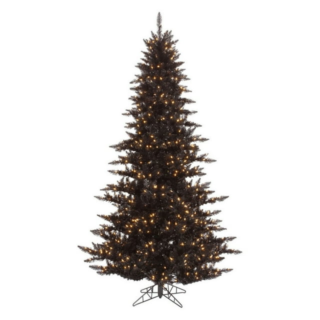 Vickerman Black Fir Prelit Christmas Tree