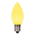 thumbnail image 1 of Vickerman C7 Ceramic LED Yellow Bulb, bag of 25, 1 of 3