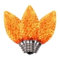 thumbnail image 1 of Vickerman C7 LED Orange Faceted Replacement Bulb, bag of 25, 1 of 2