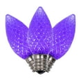 thumbnail image 1 of Vickerman C7 LED Purple Faceted Replacement Bulb, bag of 25, 1 of 2