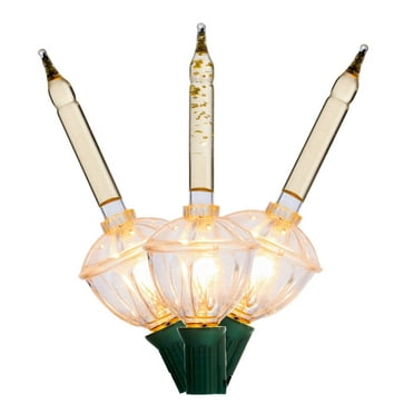 Vickerman C7 Multi-Colored Bubble Replacement Bulb, 3 per Pack