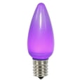 thumbnail image 1 of Vickerman C9 Ceramic LED Purple Twinkle Bulb Nickel Base, 25 Bulbs per bag, 1 of 2