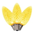 thumbnail image 1 of Vickerman C9 LED Yellow Faceted Replacement Bulb, bag of 25, 1 of 2